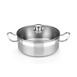 CACEROLA PROFESIONAL TAPA CRISTAL