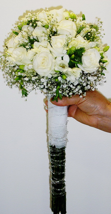 Ramo Novia Redondo Rosas ,Fresia - Imagen 2