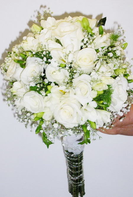 Ramo Novia Redondo Rosas ,Fresia - Imagen 3