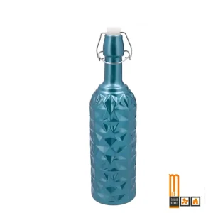 Botella Agua 72cl Relieve Azul