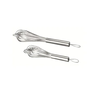 Batidor inox 12 varillas 25cm.