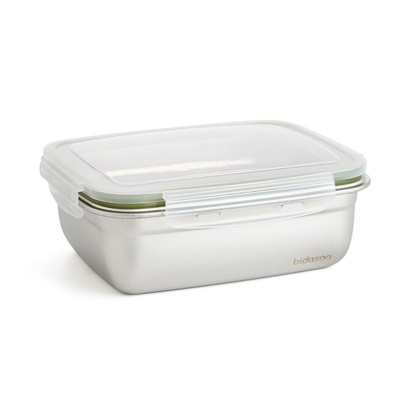 Fiambrera Hermetica Inox Theo 550ml ,850ml y 1800ml - Imagen 3