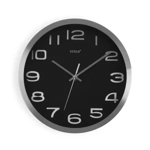 Reloj aluminio negro