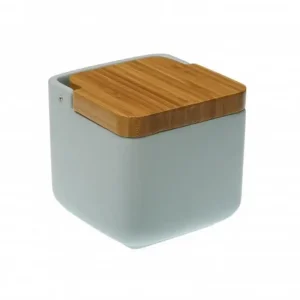 Salero ceramica aguamarina