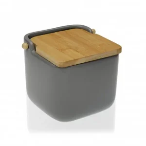 Salero Joe Tapa bambu gris