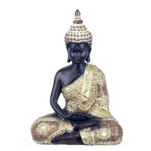 Buda color negro y oro
