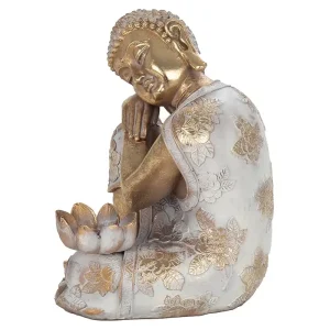 Buda apoyado sobre rodillas