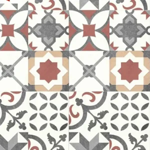 Alfombra vinílica al corte 14,95€ metro, Baldosa hidraulica
