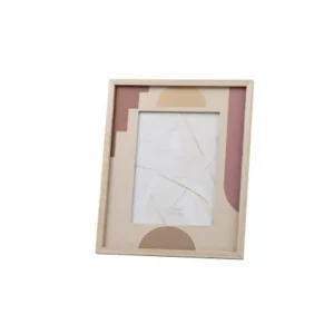 Portafotos madera étnico 15x20cm.