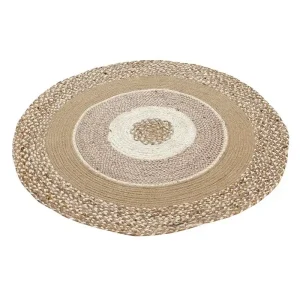 Alfombra redonda 90 cm.