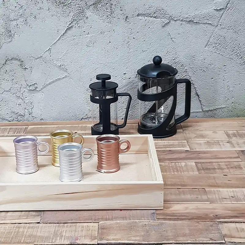 Cafetera tetera embolo 800ml - Imagen 2