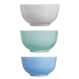 Bol Diwali 14,5cm. Turquesa,Gris y Azul