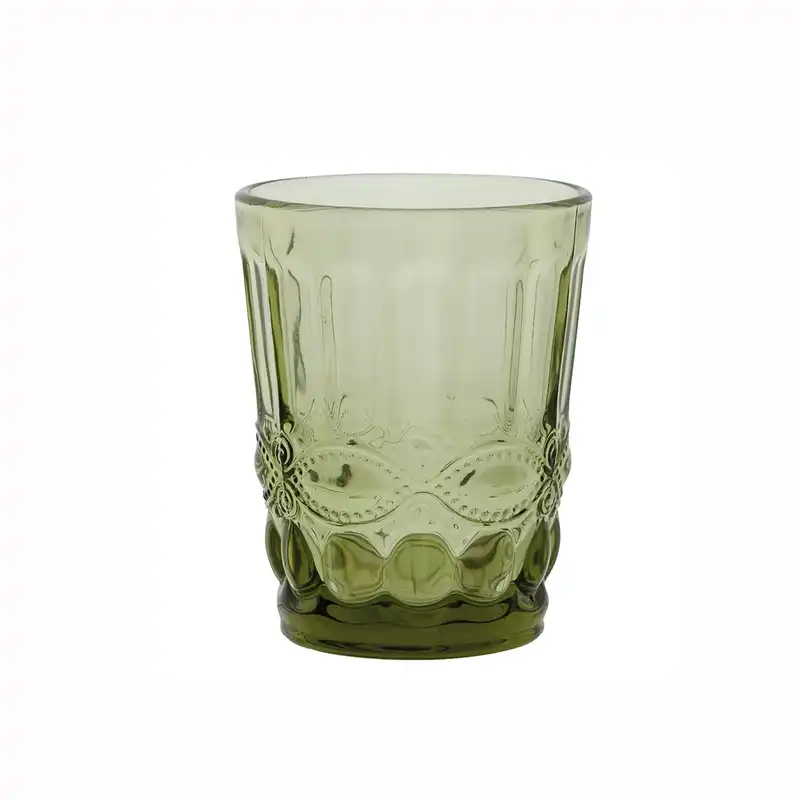 Vaso agua 26cl verde ritual