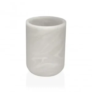 Vaso cepillo blanco