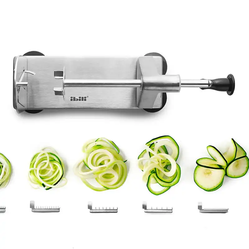 Cortador profesional para hacer espirales de verduras