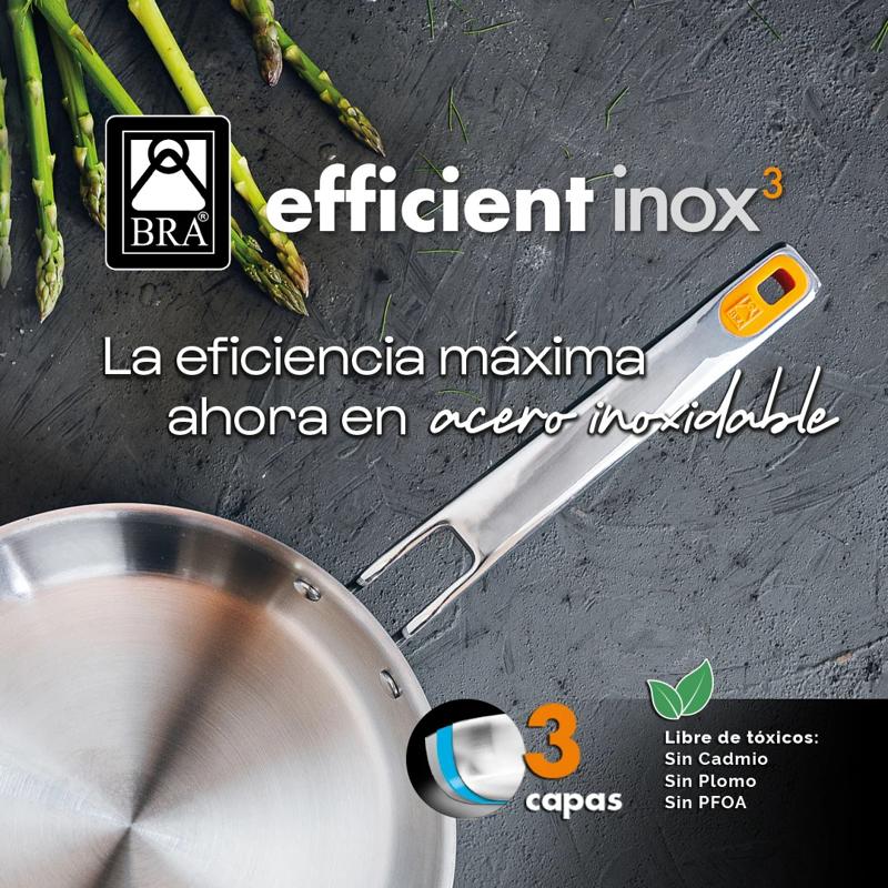 Sarten efficient inox Bra - Imagen 5